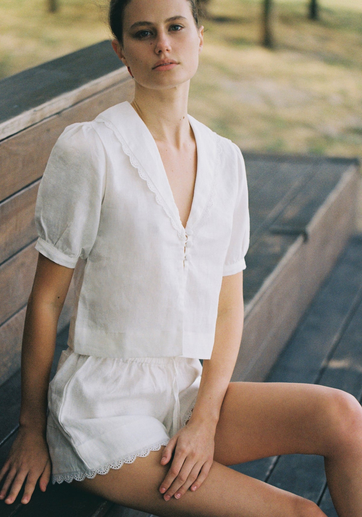 Noelia Linen Short