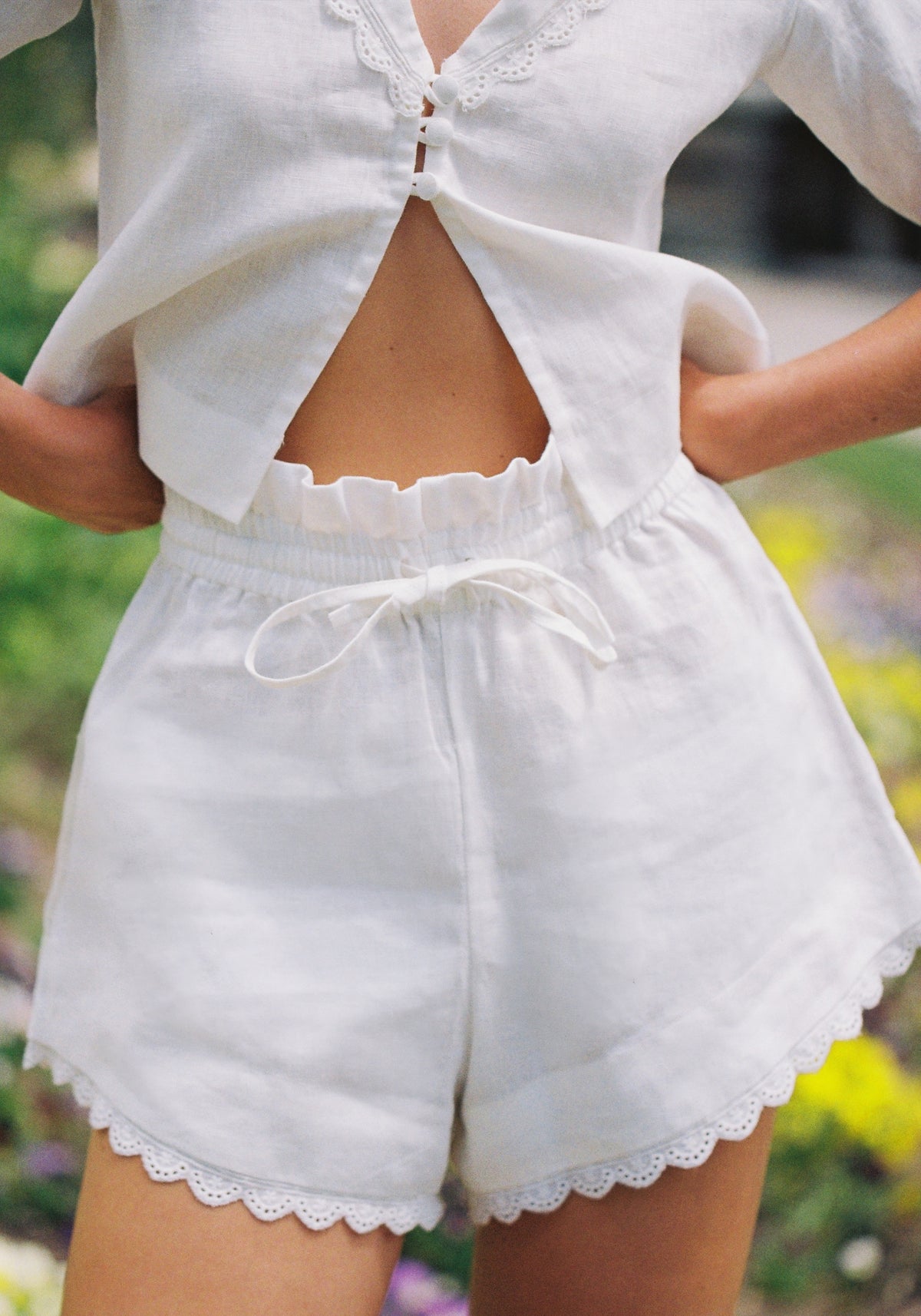 Noelia Linen Short