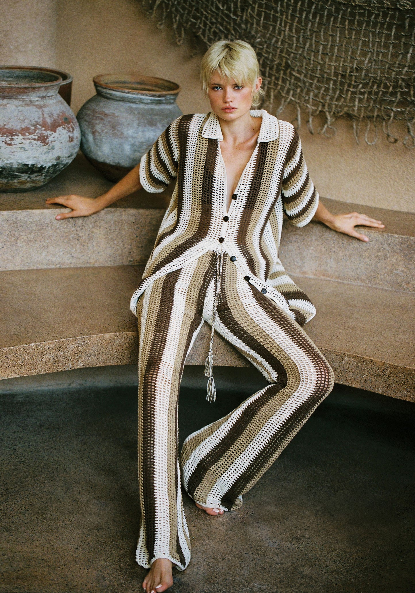 Havana Pants Crochet Cotton