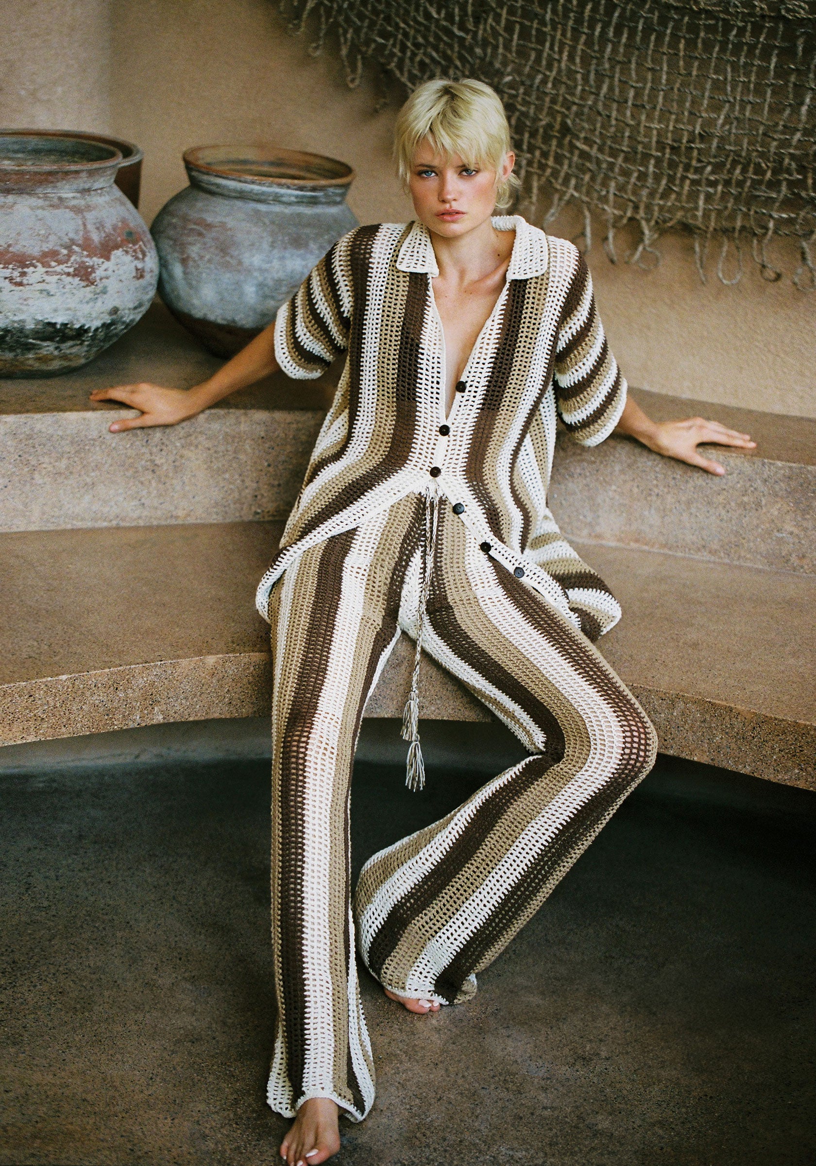 Havana Pants Crochet Cotton